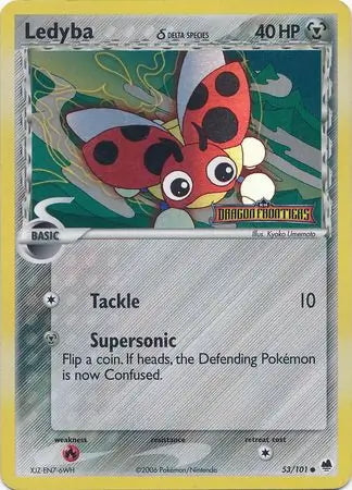EX Dragon Frontiers Mareep #53/101 reverse holo